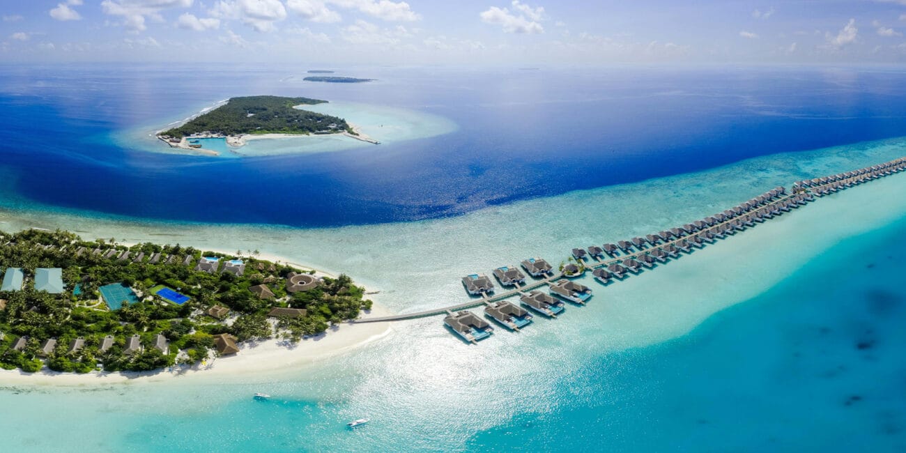 Water Villas and Beach Villas at Maldives