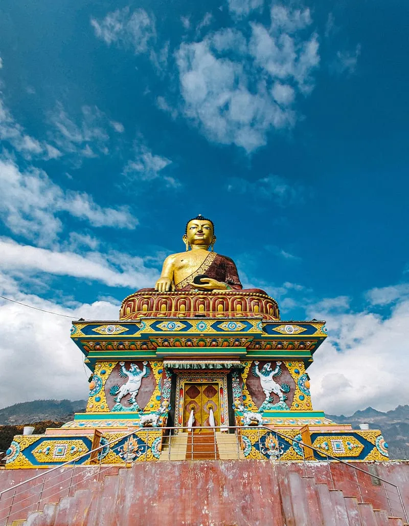 Buddha Statue, Tawang Monastery, Arunachal Pradesh