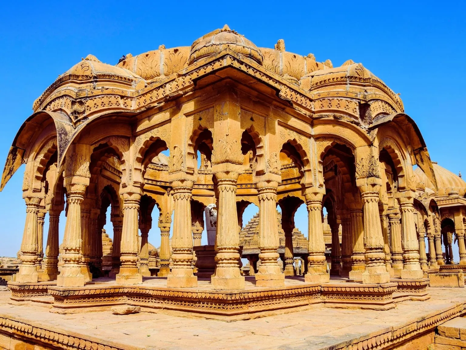 Chhatri at Bada Bagh, Jaisalmer, Rajasthan
