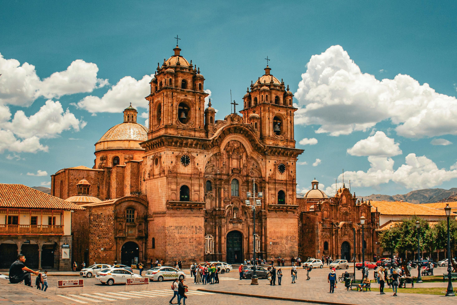 The cathedral in cusco, peru